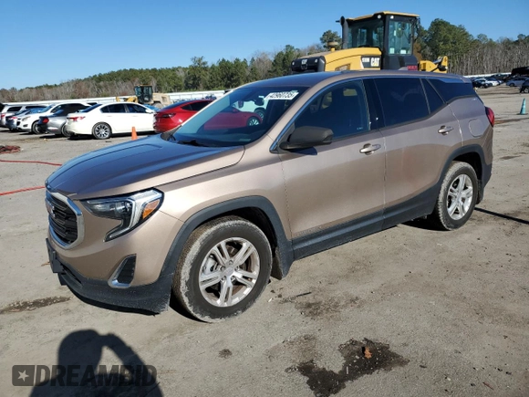 2018 GMC Terrain SLE with VIN 3GKALMEV0JL249771, listed as a Copart auction lot 42960735 with 189,473 mi miles and Clean Title. Bid and sale history available at carsss.com. Image 1.