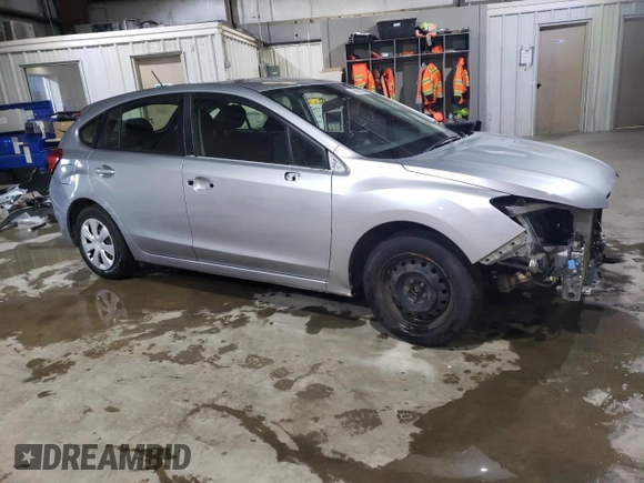 2015 Subaru Impreza 2.0i z VIN JF1GPAA66FG301140, wystawiony jako Copart lot #45355565 z przebiegiem 59 645 mil mil oraz Szkoda całkowita • Salvage title. Historia ofert i sprzedaży dostępna na DreamBid. Obrazek 4.