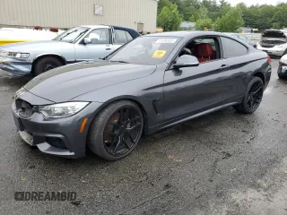2014 BMW 4 Series 435i xDrive z VIN WBA3R5C52EK187581, wystawiony jako Copart lot #61436365 z przebiegiem 111 035 mil mil oraz Czysty tytuł • Clean title. Historia ofert i sprzedaży dostępna na DreamBid. Obrazek 1.