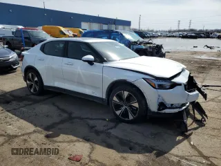 2024 Polestar 2 z VIN YSMFD3KAXRL210725, wystawiony jako Copart lot #51411795 z przebiegiem 9591 mil mil oraz Szkody całkowita. Historia ofert i sprzedaży dostępna na DreamBid. Obrazek 4.