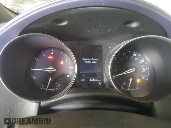 2022 Toyota C-HR XLE with VIN NMTKHMBX2NR146101, listed as a Copart auction lot 55399645 with 33,293 mi miles and Clean Title. Bid and sale history available at DreamBid. Image 9.