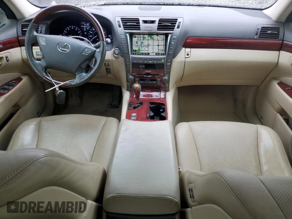 2008 Lexus LS 460 с VIN JTHBL46FX85055328, выставлен на аукционе Copart как лот 59573745 с пробегом 158 931 миль миль и Списание • Salvage title. История ставок и продаж доступна на DreamBid. Изображение 8.