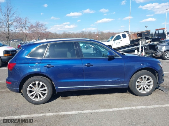 2016 Audi Q5 Premium with VIN WA1C2AFP0GA053619, listed as a IAAI auction lot 41839925 with 186,862 mi miles. Bid and sale history available at carsss.com. Image 13.