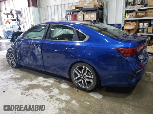 2021 Kia Forte EX with VIN 3KPF54AD5ME410889, listed as a Copart auction lot 45410725 with Not Provided miles and Salvage Title. Bid and sale history available at DreamBid. Image 2.