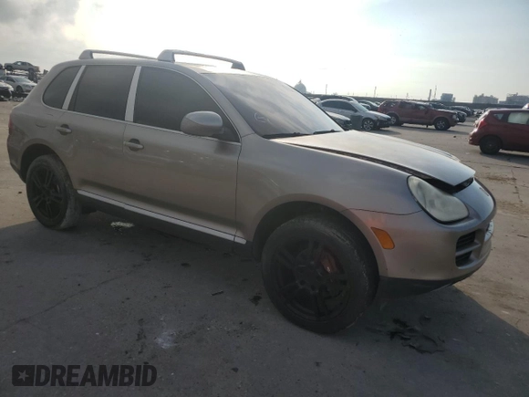 2004 Porsche Cayenne with VIN WP1AA29P84LA23123, listed as a Copart auction lot 71775524 with 0 mi miles and Salvage Title. Bid and sale history available at carsss.com. Image 4.