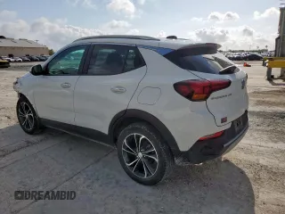 2021 Buick Encore GX Select with VIN KL4MMDS28MB111427, listed as a Copart auction lot 58783015 with 101,819 mi miles and Salvage title. Bid and sale history available at DreamBid. Image 2.