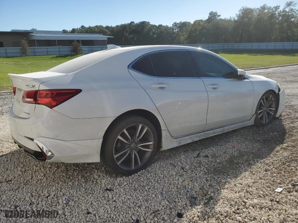 2019 Acura TLX w/Advance Pkg with VIN 19UUB3F88KA001437, listed as a Copart auction lot 74439944 with 0 mi miles and Clean Title. Bid and sale history available at carsss.com. Image 3.