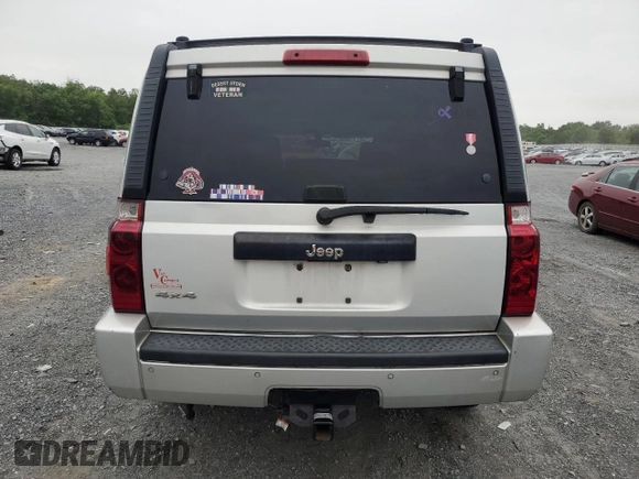 2008 Jeep Commander Sport with VIN 1J8HG48K98C149652, listed as a Copart auction lot 63973014 with 213,947 mi miles and Salvage Title. Bid and sale history available at carsss.com. Image 6.