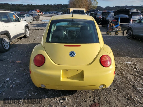 2005 Volkswagen New Beetle Coupe GLS with VIN 3VWCK31C45M404860, listed as a Copart auction lot 79457064 with 0 mi miles and Salvage Title. Bid and sale history available at carsss.com. Image 6.