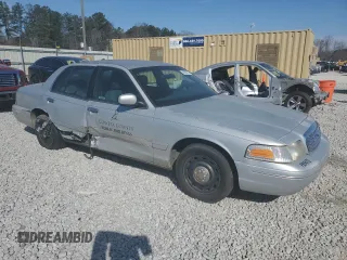 2003 Ford Police Interceptor Street Appear with VIN 2FAFP71W33X109470, listed as a Copart auction lot 46928115 with 239,164 mi miles and Salvage title. Bid and sale history available at DreamBid. Image 4.