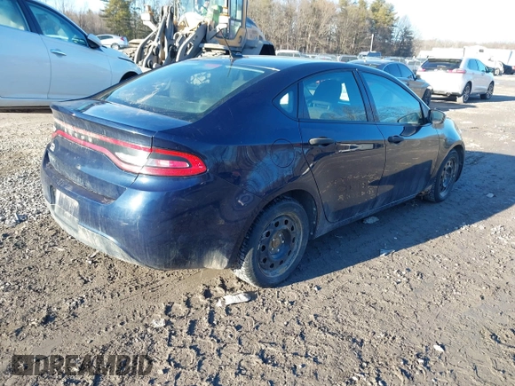 2013 Dodge Dart SE with VIN 1C3CDFAA0DD183835, listed as a IAAI auction lot 41701041 with Not Provided miles and . Bid and sale history available at carsss.com. Image 4.