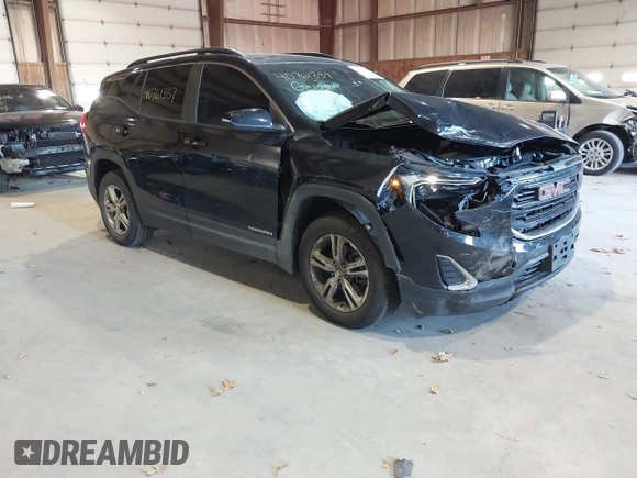 2021 GMC Terrain SLE with VIN 3GKALTEV3ML317303, listed as a IAAI auction lot 41230113 with 49,208 mi miles and . Bid and sale history available at carsss.com. Image 1.