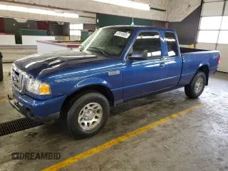 2010 Ford Ranger XLT with VIN 1FTLR4FE8APA77687, listed as a Copart auction lot 47616505 with 127,011 mi miles and Salvage Title. Bid and sale history available at carsss.com. Image 1.