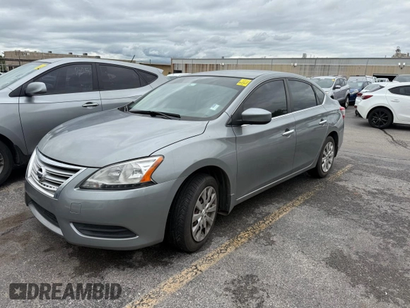 2013 Nissan Sentra FE+ S with VIN 3N1AB7AP0DL777437, listed as a Copart auction lot 55518195 with 132,151 mi miles and Clean Title. Bid and sale history available at DreamBid. Image 2.