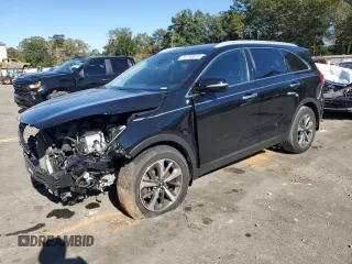 2019 Kia Sorento EX Sport V6 with VIN 5XYPH4A54KG498189, listed as a Copart auction lot 81742814 with 114,169 mi miles and Non Repairable. Bid and sale history available at carsss.com. Image 1.
