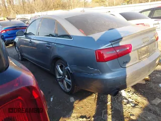 2012 Audi A6 3.0T Premium Plus with VIN WAUGGAFC6CN108855, listed as a IAAI auction lot 41328750 with 136,298 mi miles. Bid and sale history available at carsss.com. Image 3.