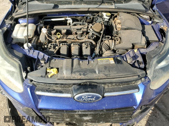 2013 Ford Focus Titanium with VIN 1FADP3J27DL169926, listed as a Copart auction lot 42862955 with 127,908 mi miles and Salvage Title. Bid and sale history available at carsss.com. Image 13.