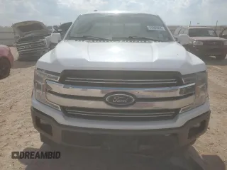 2018 Ford F-150 XL with VIN 1FTFW1E55JKC22896, listed as a Copart auction lot 53900025 with 0 mi miles and Salvage Title. Bid and sale history available at carsss.com. Image 5.
