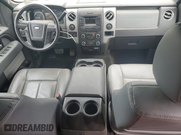 2014 Ford F-150 XL with VIN 1FTFX1EF6EFA22047, listed as a Copart auction lot 58342505 with 75,495 mi miles and Salvage title. Bid and sale history available at DreamBid. Image 8.