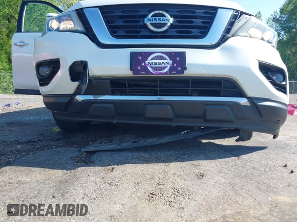 2017 Nissan Pathfinder S with VIN 5N1DR2MN1HC694910, listed as a IAAI auction lot 41978827 with 95,703 mi miles and . Bid and sale history available at DreamBid. Image 20.