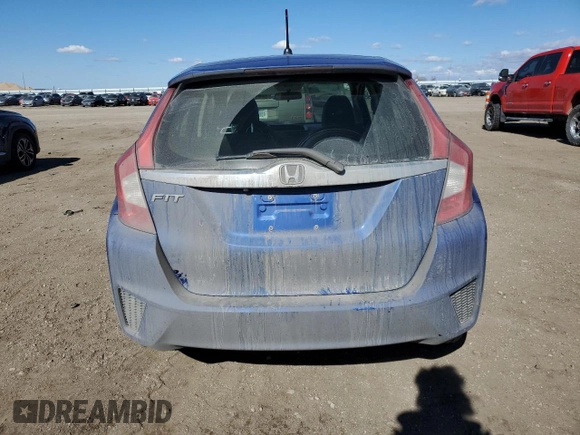 2016 Honda Fit EX-L with VIN JHMGK5H86GS008858, listed as a Copart auction lot 46911125 with 81,841 mi miles and Salvage title. Bid and sale history available at DreamBid. Image 6.