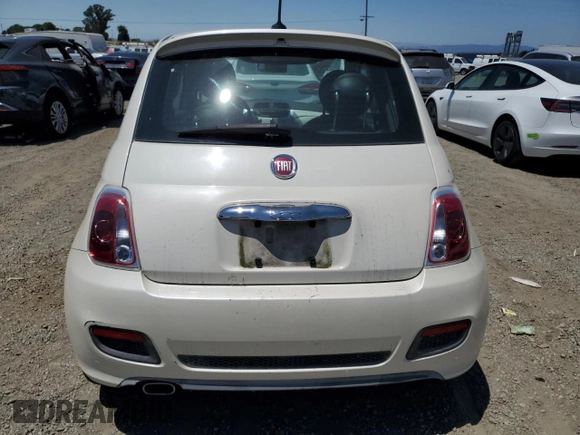 2012 FIAT 500 Sport z VIN 3C3CFFBR9CT340608, wystawiony jako Copart lot #60351725 z przebiegiem 43 462 mil mil oraz Czysty tytuł • Clean title. Historia ofert i sprzedaży dostępna na DreamBid. Obrazek 6.