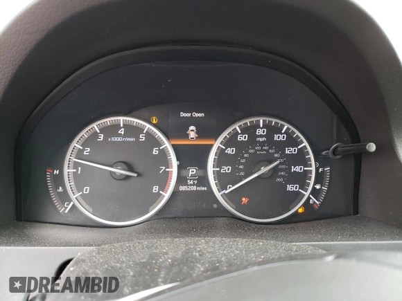 2016 Acura RDX Advance Pkg with VIN 5J8TB4H70GL029864, listed as a Copart auction lot 46428533 with 85,208 mi miles. Bid and sale history available at carsss.com. Image 9.