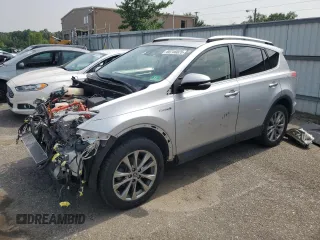 2016 Toyota RAV4 Limited with VIN JTMDJREV9GD025201, listed as a Copart auction lot 60746025 with 136,721 mi miles and Salvage title. Bid and sale history available at DreamBid. Image 1.