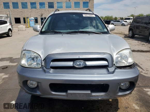 2005 Hyundai Santa Fe GLS с VIN KM8SC73E55U857510, выставлен на аукционе Copart как лот 56070805 с пробегом 150 597 миль миль и Списание • Salvage title. История ставок и продаж доступна на DreamBid. Изображение 5.