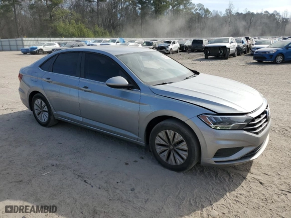 2020 Volkswagen Jetta S with VIN 3VWCB7BU3LM017809, listed as a Copart auction lot 46645805 with 34,091 mi miles and Salvage Title. Bid and sale history available at carsss.com. Image 4.
