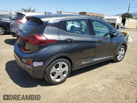 2019 Chevrolet Bolt EV LT with VIN 1G1FW6S0XK4134897, listed as a Copart auction lot 58080015 with 69,506 mi miles and Salvage title. Bid and sale history available at DreamBid. Image 3.