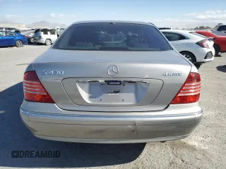 2006 Mercedes-Benz S 430 with VIN WDBNG83J46A479769, listed as a Copart auction lot 43659855 with 125,345 mi miles and Salvage Title. Bid and sale history available at carsss.com. Image 6.