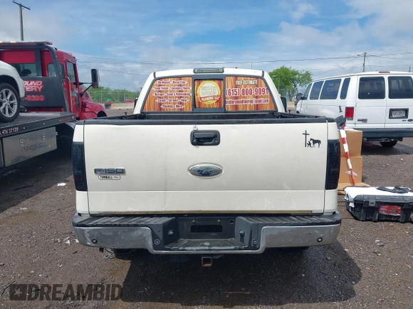2008 Ford F-150 XLT with VIN 1FTPW12V78FA94477, listed as a IAAI auction lot 42122476 with 194,892 mi miles and . Bid and sale history available at DreamBid. Image 16.