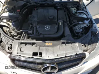 2012 Mercedes-Benz C with VIN WDDGF4KB9CA678589, listed as a Copart auction lot 56344084 with 46,850 mi miles and Salvage title. Bid and sale history available at DreamBid. Image 11.