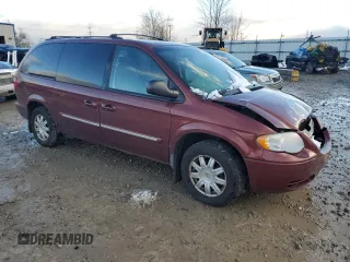 2007 Chrysler Town & Country LWB Touring with VIN 2A4GP54L17R197802, listed as a Copart auction lot 81558614 with 192,938 mi miles and Clean Title. Bid and sale history available at carsss.com. Image 4.