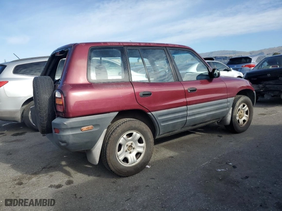 1998 Toyota RAV4 with VIN JT3GP10V5W7037660, listed as a Copart auction lot 44176245 with 203,792 mi miles and Salvage Title. Bid and sale history available at carsss.com. Image 3.