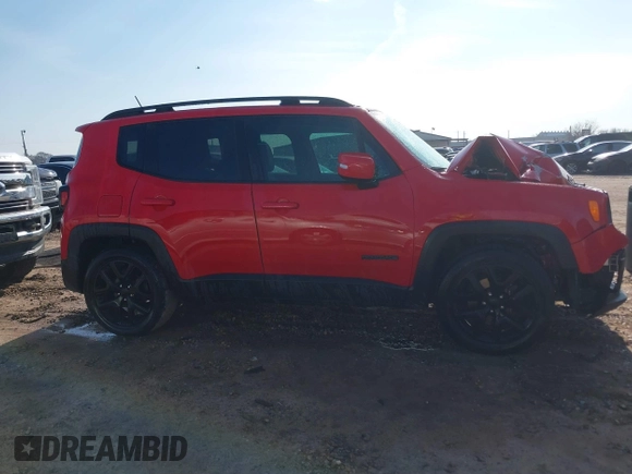 2017 Jeep Renegade Latitude with VIN ZACCJABBXHPF46907, listed as a IAAI auction lot 41503488 with 94,290 mi miles and . Bid and sale history available at carsss.com. Image 13.