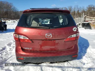 2013 Mazda 5 Touring with VIN JM1CW2CLXD0153178, listed as a Copart auction lot 86957974 with 142,208 mi miles and Salvage Title. Bid and sale history available at carsss.com. Image 6.