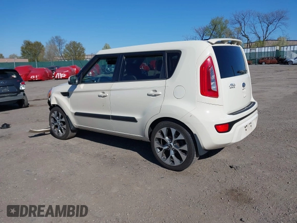 2012 Kia Soul + with VIN KNDJT2A68C7417016, listed as a IAAI auction lot 41984033 with 103,557 mi miles. Bid and sale history available at carsss.com. Image 3.