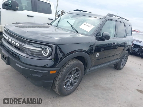 2024 Ford Bronco Sport Big Bend z VIN 3FMCR9B62RRE88224, wystawiony jako IAAI lot #42480867 z przebiegiem 28 808 mil mil oraz . Historia ofert i sprzedaży dostępna na DreamBid. Obrazek 17.