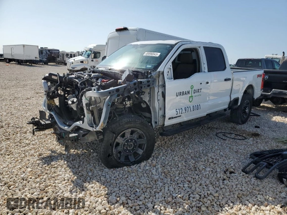 2024 Ford Super Duty F-250 SRW XL with VIN 1FT8W2BT5RED44749, listed as a Copart auction lot 49896545 with 36,005 mi miles and Salvage Title. Bid and sale history available at carsss.com. Image 1.