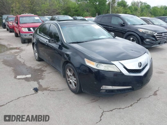 2009 Acura TL Tech with VIN 19UUA86579A015247, listed as a IAAI auction lot 41940650 with 227,334 mi miles. Bid and sale history available at carsss.com. Image 1.