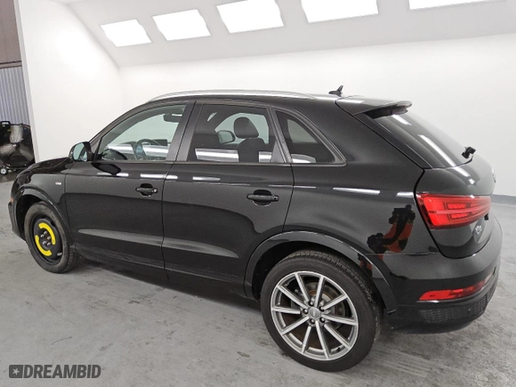 2018 Audi Q3 Premium with VIN WA1BCCFS5JR034016, listed as a Copart auction lot 49317085 with 53,771 mi miles and Clean Title. Bid and sale history available at carsss.com. Image 2.