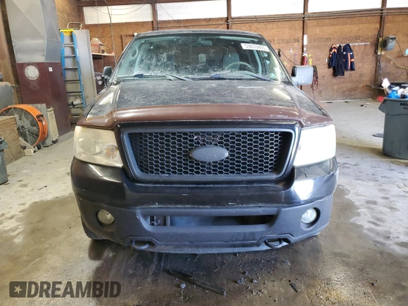 2006 Ford F-150 XL with VIN 1FTPW14V26FB55633, listed as a Copart auction lot 53633405 with 164,826 mi miles and Clean Title. Bid and sale history available at carsss.com. Image 5.