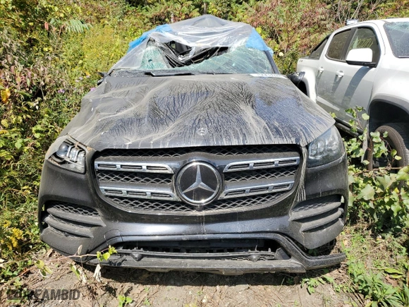 2020 Mercedes-Benz GLS with VIN 4JGFF5KEXLA091660, listed as a Copart auction lot 70963924 with 0 mi miles and Clean Title. Bid and sale history available at carsss.com. Image 5.