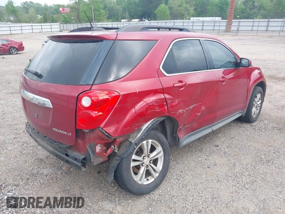2015 Chevrolet Equinox LT with VIN 1GNALBEK8FZ114213, listed as a IAAI auction lot 41934829 with 124,613 mi miles and . Bid and sale history available at DreamBid. Image 4.