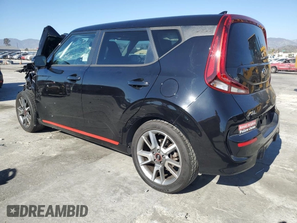 2021 Kia Soul Turbo with VIN KNDJ53AF0M7749405, listed as a Copart auction lot 46735405 with Not Provided miles and Salvage Title. Bid and sale history available at DreamBid. Image 2.