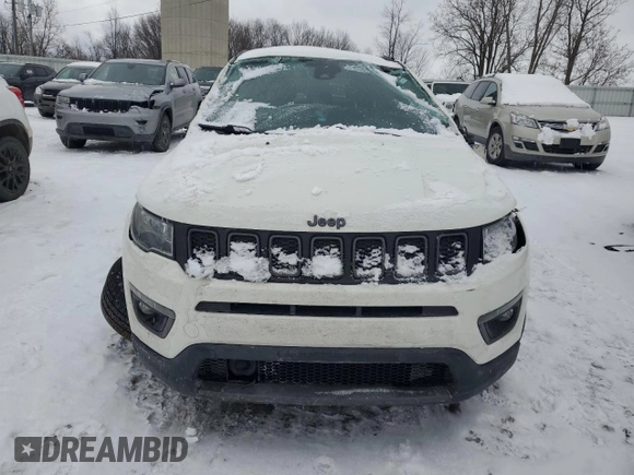 2021 Jeep Compass 80th Anniversary with VIN 3C4NJCEB8MT602314, listed as a Copart auction lot 46115285 with Not Provided miles and Non Repairable. Bid and sale history available at carsss.com. Image 5.