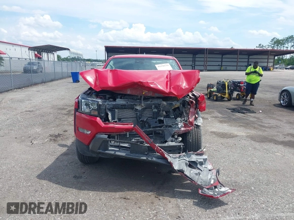 2022 Nissan Frontier SV with VIN 1N6ED1EJ4NN655111, listed as a IAAI auction lot 42558539 with 18,003 mi miles and . Bid and sale history available at DreamBid. Image 12.