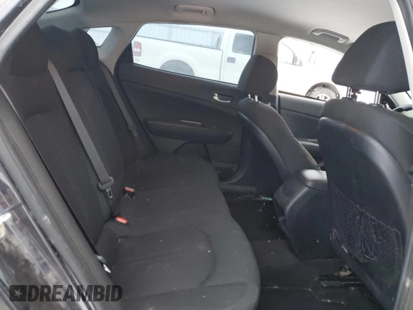 2019 Kia Optima LX with VIN 5XXGT4L39KG285558, listed as a Copart auction lot 87632155 with 199,665 mi miles and Salvage Title. Bid and sale history available at carsss.com. Image 10.
